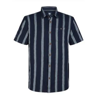Chemise Marine/Blanc Homme Petrol Industries Sleeve vue 0