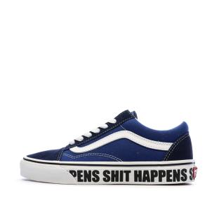 Baskets Bleu Garçon Vans Old Skool pas cher