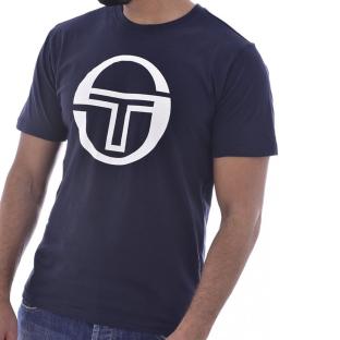 T-shirt Marine Homme Sergio Tacchini Stadium ST-103.10008-NAV pas cher