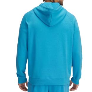 Sweat à capuche Turquoise Homme Under Armour Rival 1379757 vue 2
