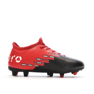 Chaussures de foot Rouge/Noir Junior Umbro Cypher FG vue 2