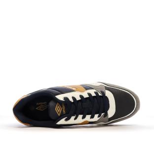 Baskets Blanc/Marine/Camel Homme Umbro 973590 vue 4