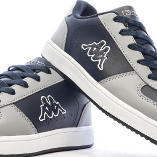 Baskets Marine/Gris Garçon KAPPA Malone Lace vue 7