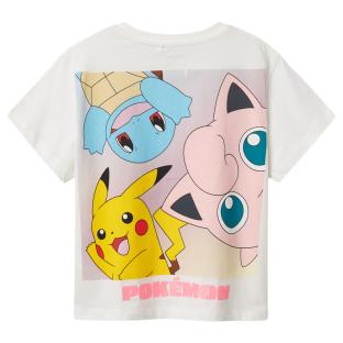 T-shirt Blanc Garçon Name it Pokemon Dyppi vue 0