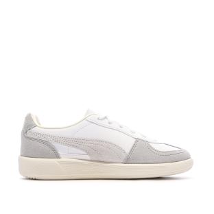 Baskets Blanche/Grise Fille Puma Palermo Moda Vintage vue 0