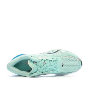 Zapatillas verdes de mujer Puma Velocity Nitro 4 ver 0