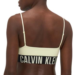 Brassière Verte Femme Calvin Klein Jeans Unlined vue 2