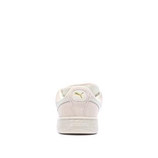 Baskets Rose Pale Femme Puma Suede Xl Rope vue 0