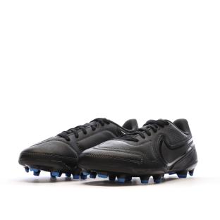 Chaussures de Foot Noires Junior Nike Legend 9 Club FG/MG vue 6