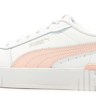 Baskets Blanches/Rose Femme Puma Carina 2.0 vue 0