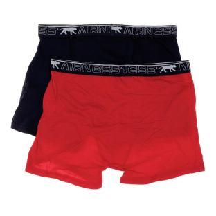 X2 Boxers Noir/Rouge Homme Airness 1/57/132 vue 2