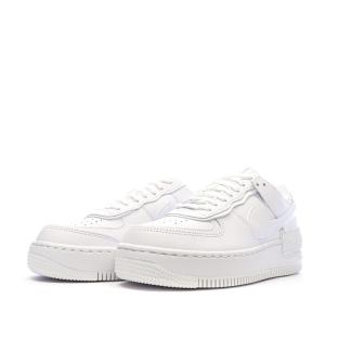 Air Force 1 Baskets Blanches Femme Nike Shadow vue 6