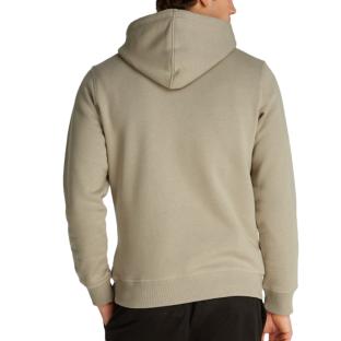 Sweat à Capuche Beige Homme Calvin Klein Monologo vue 2