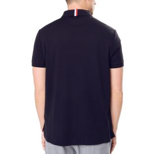 Polo Marine Homme Tommy Hilfiger Liquid Cotton vue 2
