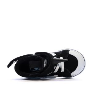 Baskets Noires/Blanches Enfant Vans Flying Sk8-hi vue 4