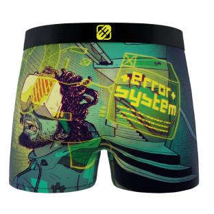 Boxer Noir/Vert Homme Freegun Sphere vue 2