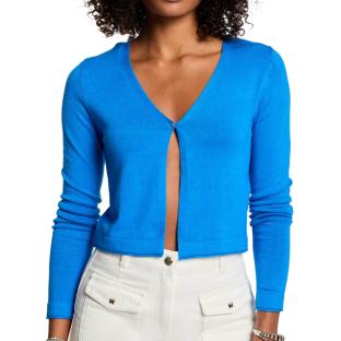 Gilet Bleu Femme Morgan Mzina pas cher