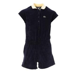 Combishort Marine Fille Lacoste ROBCAD pas cher
