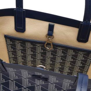 Sac Cabas Marine Femme Lacoste Zely vue 0