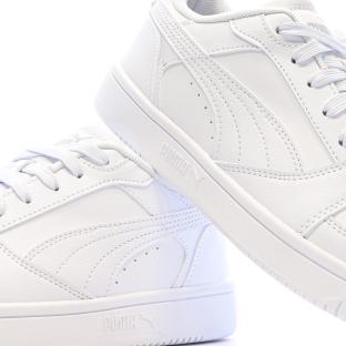 Baskets Blanches Mixte Puma Rebound V6 vue 0