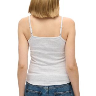 Débardeur Gris Femme Superdry Fine vue 2