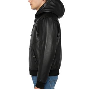 Blousons Noir Homme Schott Cuir LCHOOD vue 0