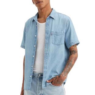Chemise Bleu Clair Homme Levi's Classic pas cher