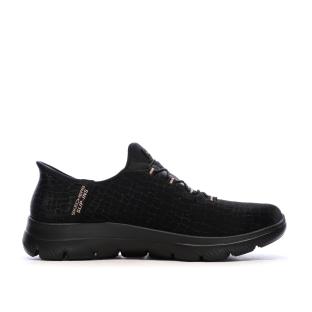 Basket Noir/Rose Femme Skechers Summits Classy Night vue 2
