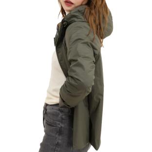 Veste Imperméable Kaki Femme Laura Jo Mi-saison Court vue 0
