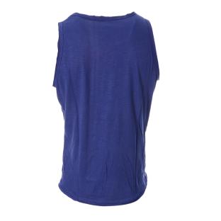 Débardeur Bleu Royal Homme Paname Brothers DYLAN vue 2