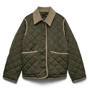 Veste Matelassée Kaki Femme Vero Moda Mily vue 0
