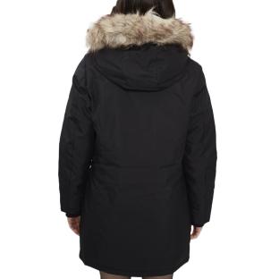 Parka Noir Femme Only Coat vue 2