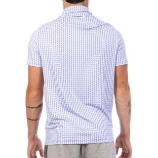 Polo Bleu Clair Homme Lacoste DH5348 vue 0
