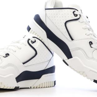 Baskets Blanches/Marine Homme Le Coq Sportif T1000 vue 7