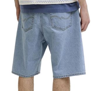 Short en jean Baggy Bleu Homme Jack & Jones Original vue 0