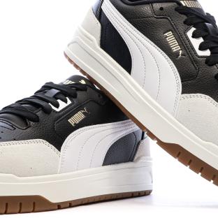 Zapatillas blancas/negras para hombre Puma Shuffle Downtownn ver 0