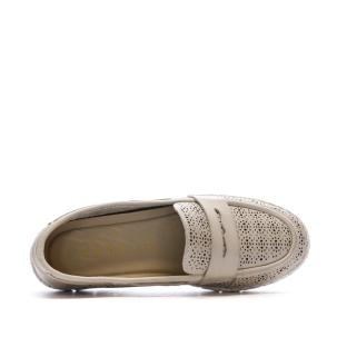 Chaussures de ville Beige Femme Carmela Oro vue 0