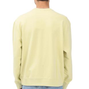 Sweat Jaune Homme Calvin Klein Jeans Ls 350terry vue 0