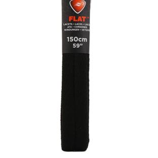 Lacets Noirs Mixte Sofsole Dring Flat Black 150cm vue 0