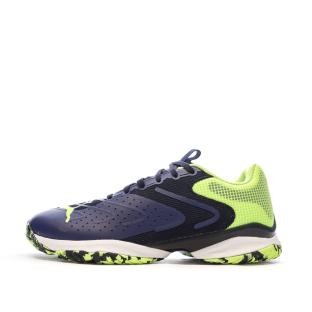 Chaussures de Padel Marine/Jaune Mixte Puma Solarattack RCT pas cher