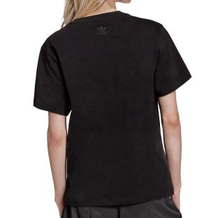 T-shirt Noir femme Adidas Graphic vue 2