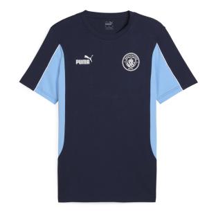 Manchester City T-shirt Marine Homme Puma Archive vue 0
