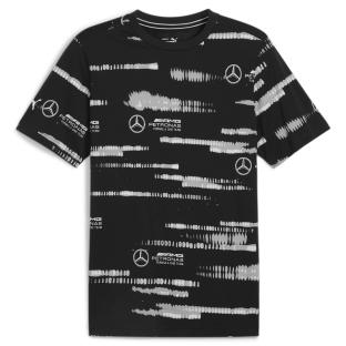 T-Shirt Noir Homme Puma Mapf1 Aop Logo pas cher