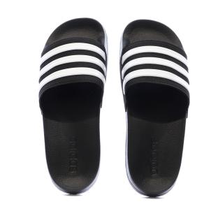 Claquettes Noires Enfant Adidas Adilette Shower K vue 3