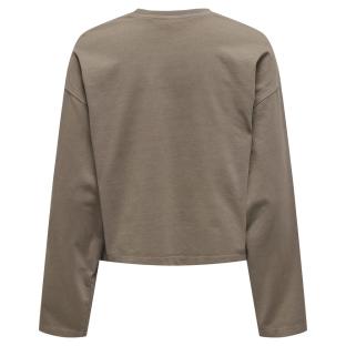 T-Shirt Manches Longues Marron Femme JDY Washed vue 0