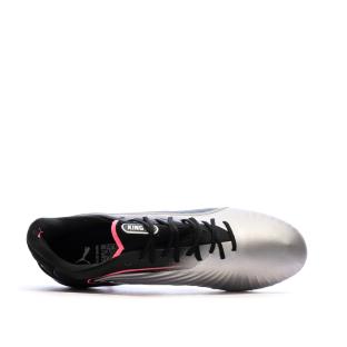 Chaussures de Foot Gris/Noir Homme Puma King Ultimate MxSG vue 0