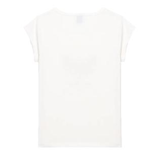 T-shirt Blanc  Fille Kaporal TIMEAE vue 2