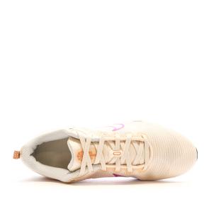 Chaussures de running Beige/Rose Femme Nike Downshifter vue 4
