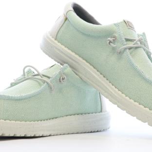 Chaussures Vert/Blanc Homme Hey Dude Stone vue 0