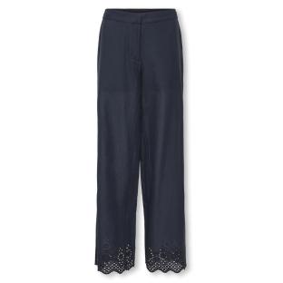Pantalones holgados azul marino para niña ONLY Kogbondi ver 0